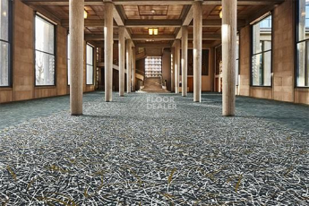 Forbo Flotex by Starck Vortex 314006 Vortex Gold a4 фото 2 | FLOORDEALER